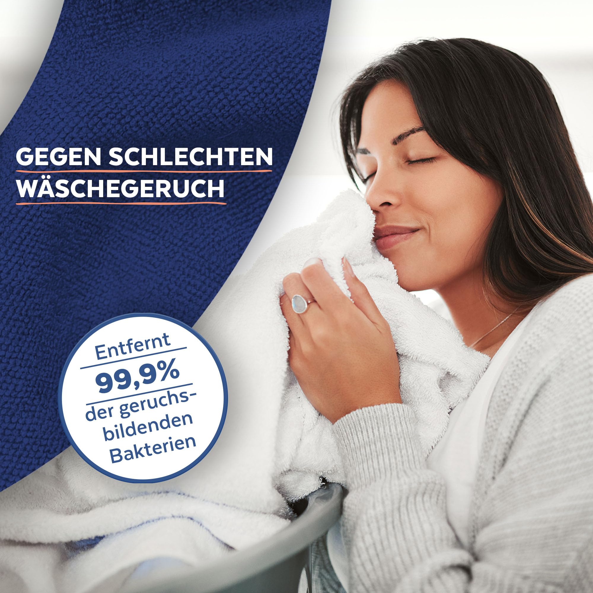 Sagrotan Wäsche-Hygienespüler Himmelsfrische – Desinfektionsspüler für hygienisch saubere und frische Wäsche – 4 x 1,5 l Reiniger im praktischen Vorteilspack 4