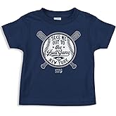 Take Me Out to The Ball Game Baby Apparel for New York Baseball Fans (NB-7T)