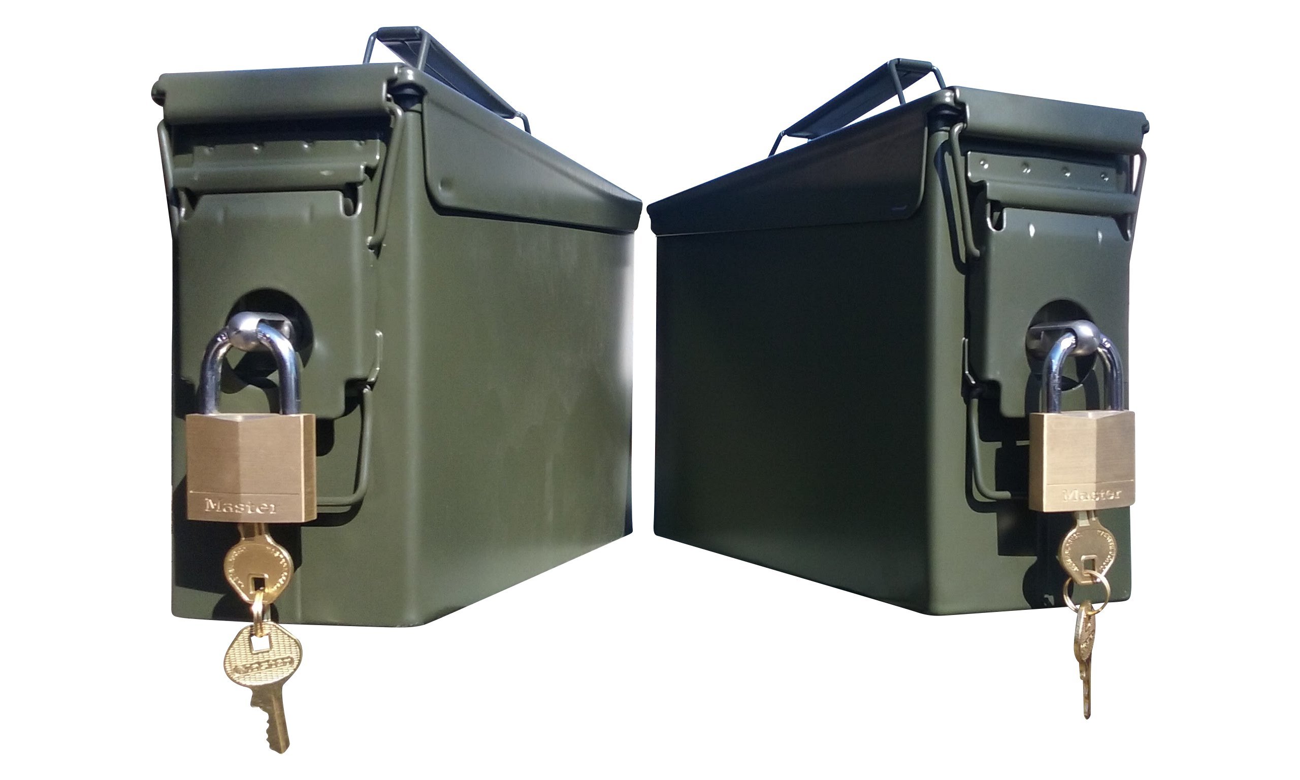 Ammo Can Man, LLC New Blank 30 Cal Lockable ammo can with Master Lock