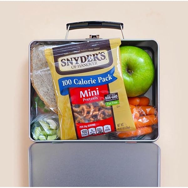SNYDER’S OF HANOVER MINI PRETZELS, 100 CALORIE INDIVIDUAL PACKS, 36 CT