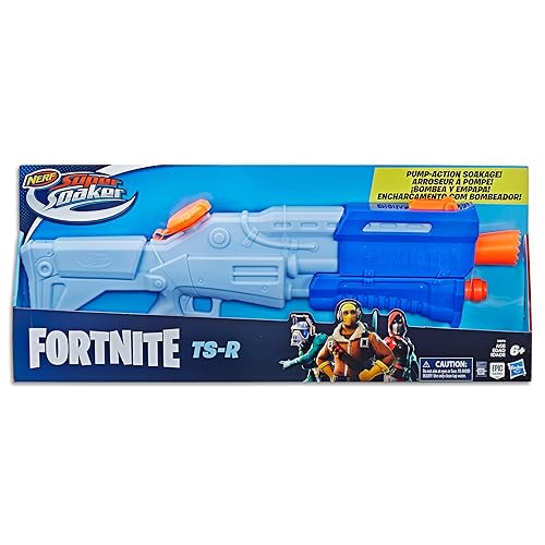 NERF Fortnite TS-R Super Soaker Water Blaster Toy, Blue in Oman