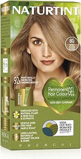 Naturtint 8G Sandy Golden Blonde Permanent Hair Colour Gel 60ml + Quinoa Mask