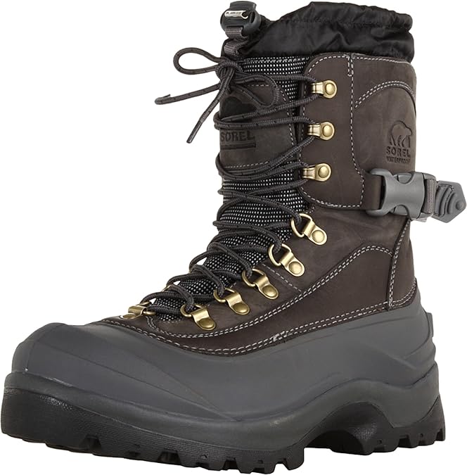 Sorel Men's Conquest Snow Boot,Boulder,14 M US Amazon.ca Shoes & Handbags