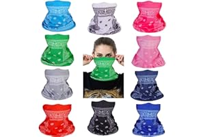 Cutewing Neck Gaiter Masks Tube Scarf,Seamless Bandanas Buffs Gators,Ourdoor Face Mask Face Covering Multi Headwear