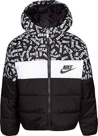 nike polyfill blocked insulated puffer jacket