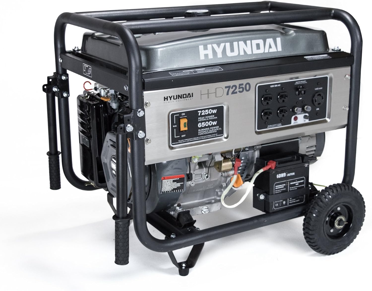 Hyundai GENHHD7250 with Electric Start Heavy Duity Power Generator