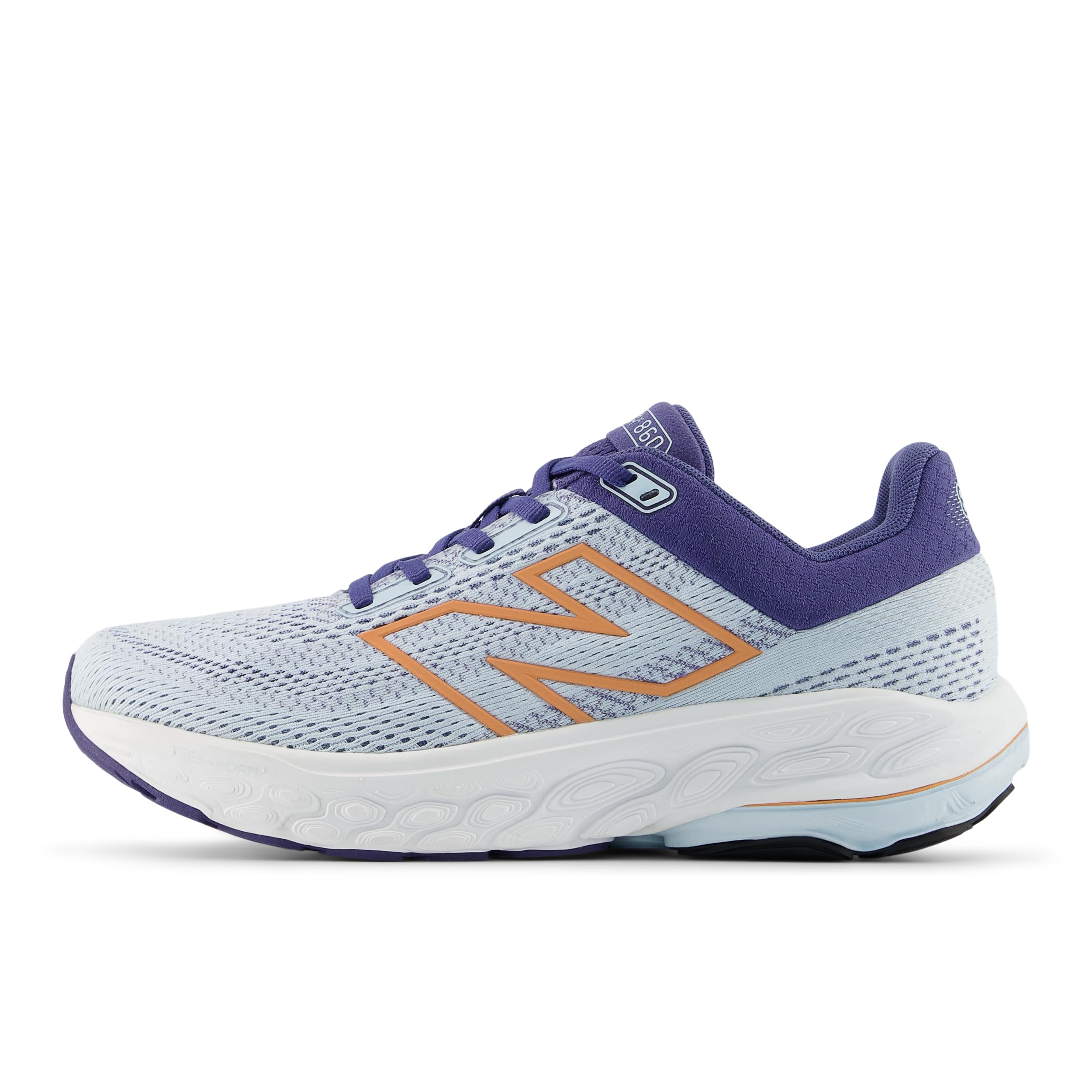 New Balance Women's Fresh Foam X 860 V14 Running Shoe, Frosted Glass/Dream State/Peach Nectar, 5 W Image