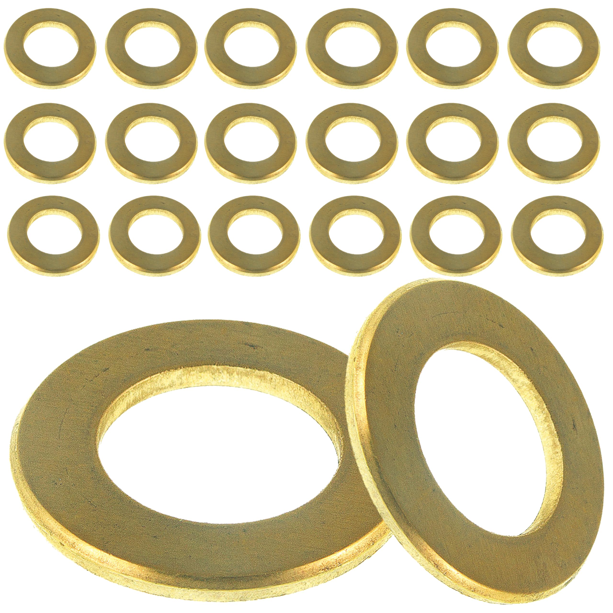 M3 Brass Form A Washers DIN125 (Pack of 20) — image 1
