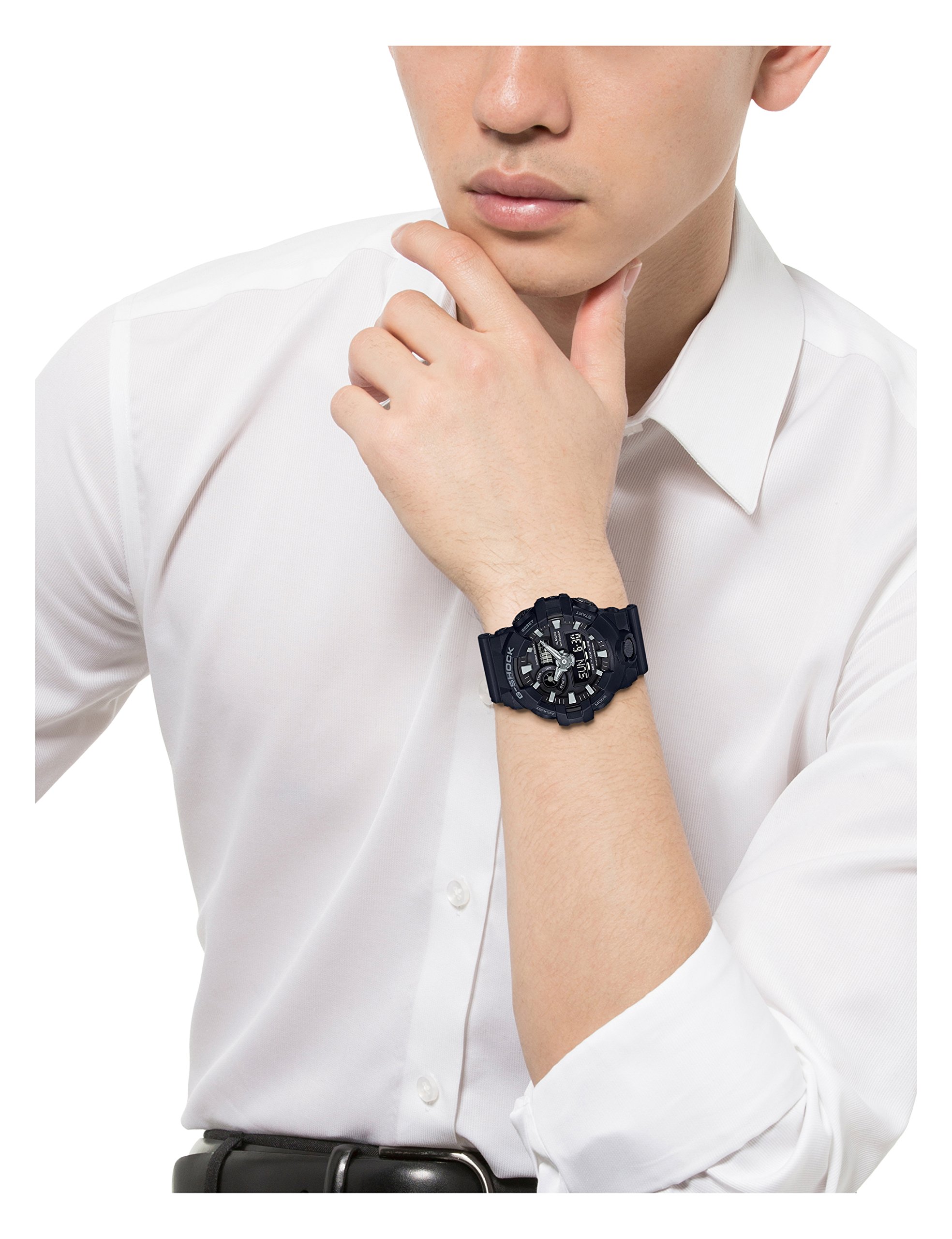 G-SHOCK(ジーショック) Casio G-SHOCK GA-700 Series Wristwatch, Black