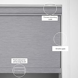Boolegon Blackout Roller Shades for