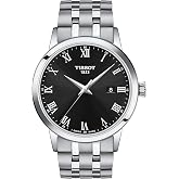 Tissot Mens Classic Dream Stainless Steel Dress Watch
