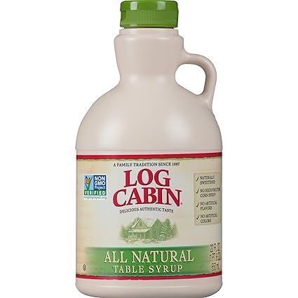 Amazon Com Log Cabin Table Syrup All Natural 22 Oz Cake