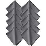 K&F Concept 10 Pack Lens Cleaning Cloth（15cm x 18 cm）, Microfiber Cleaning Cloth for Cleaning All Electronic Device Screens E