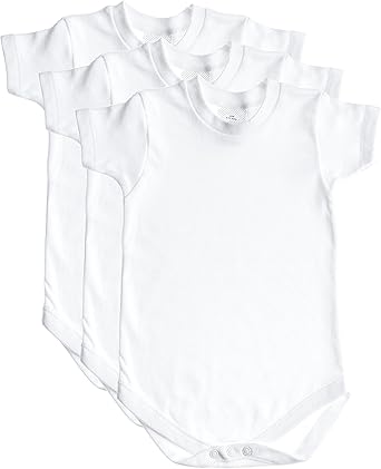 white cotton onesies