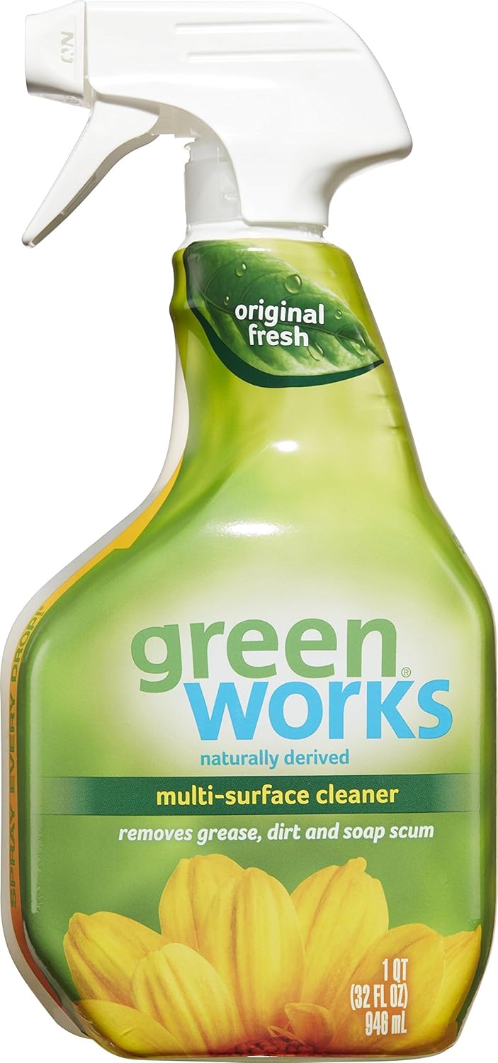 Amazoncom Green Works Multi Surface Cleaner Spray Bottle Amazoncom Green Works Multi Surface Cleaner Spray Bottle