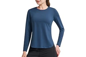 KPSUN Women's Sun Shirt UPF 50+ UV Protection Long Sleeve Workout Tops Quick Dry SPF Rash Guard for Swim Hiking