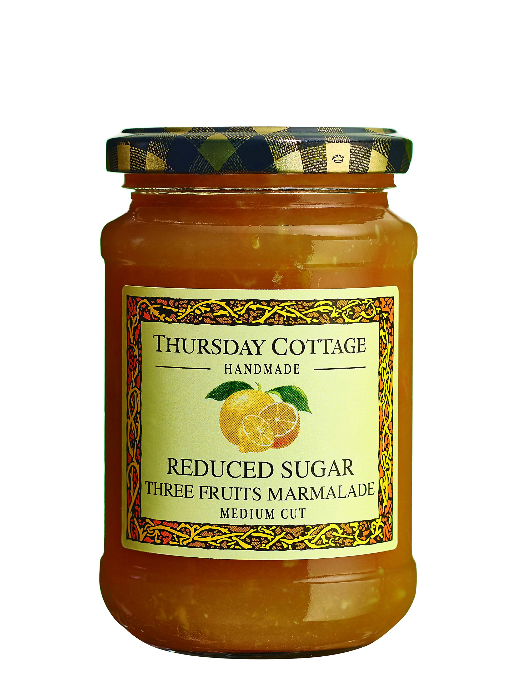 Thursday Cottage Reduced Sugar Three Fruits Marmalade 315g (Pack of 6)