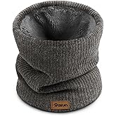 ROXUN Winter Neck Gaiter, Neck Warmer Cover Ski Gaiters for Men/Women Fleece Thick Elegant Stylish