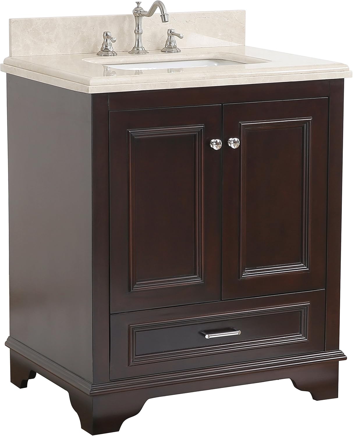 Amazon Com Nantucket 30 Inch Bathroom Vanity Crema Marfil