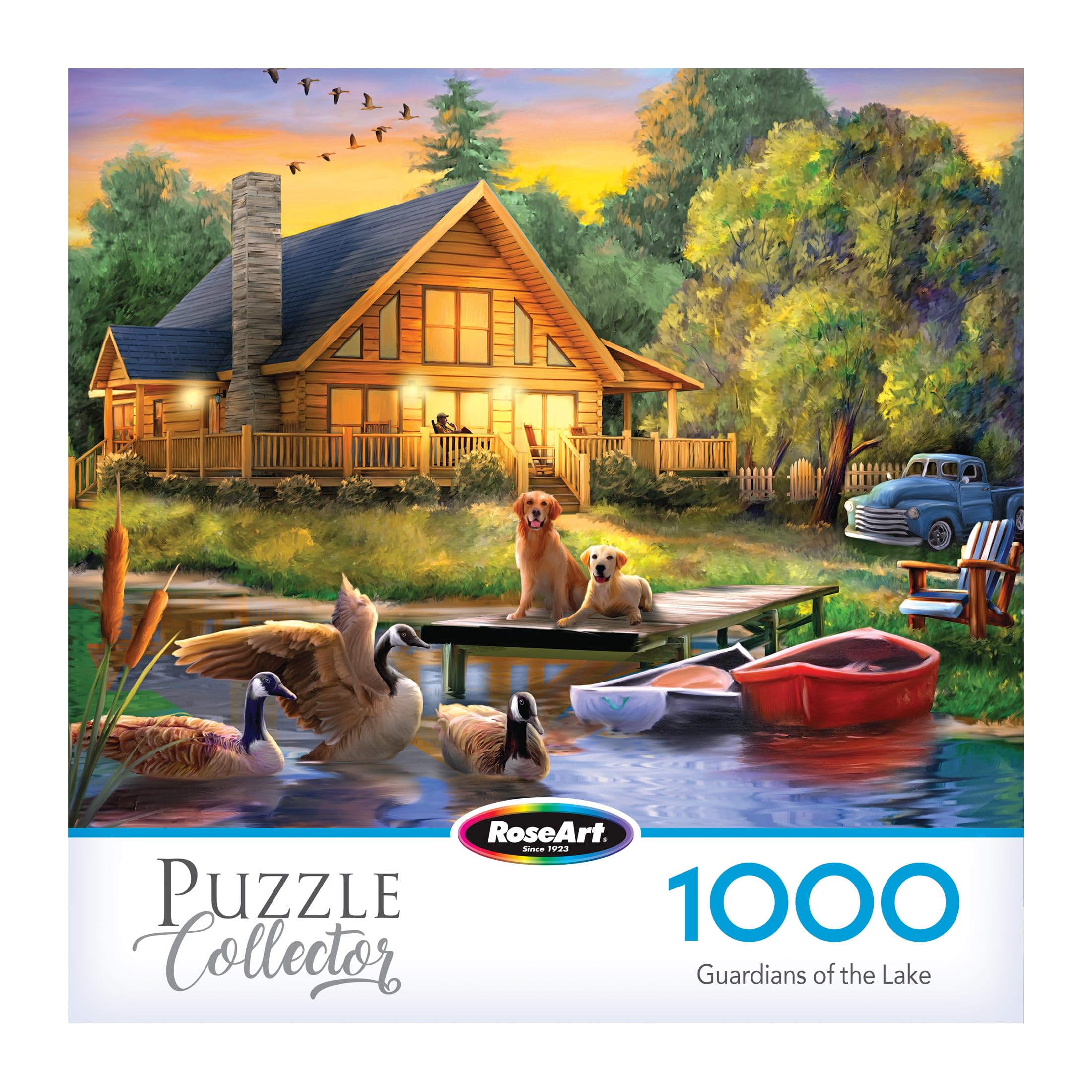 RoseArt - Puzzle Collector - Guardians of The Lake, 1000 Piece Jigsaw Puzzle for Adults