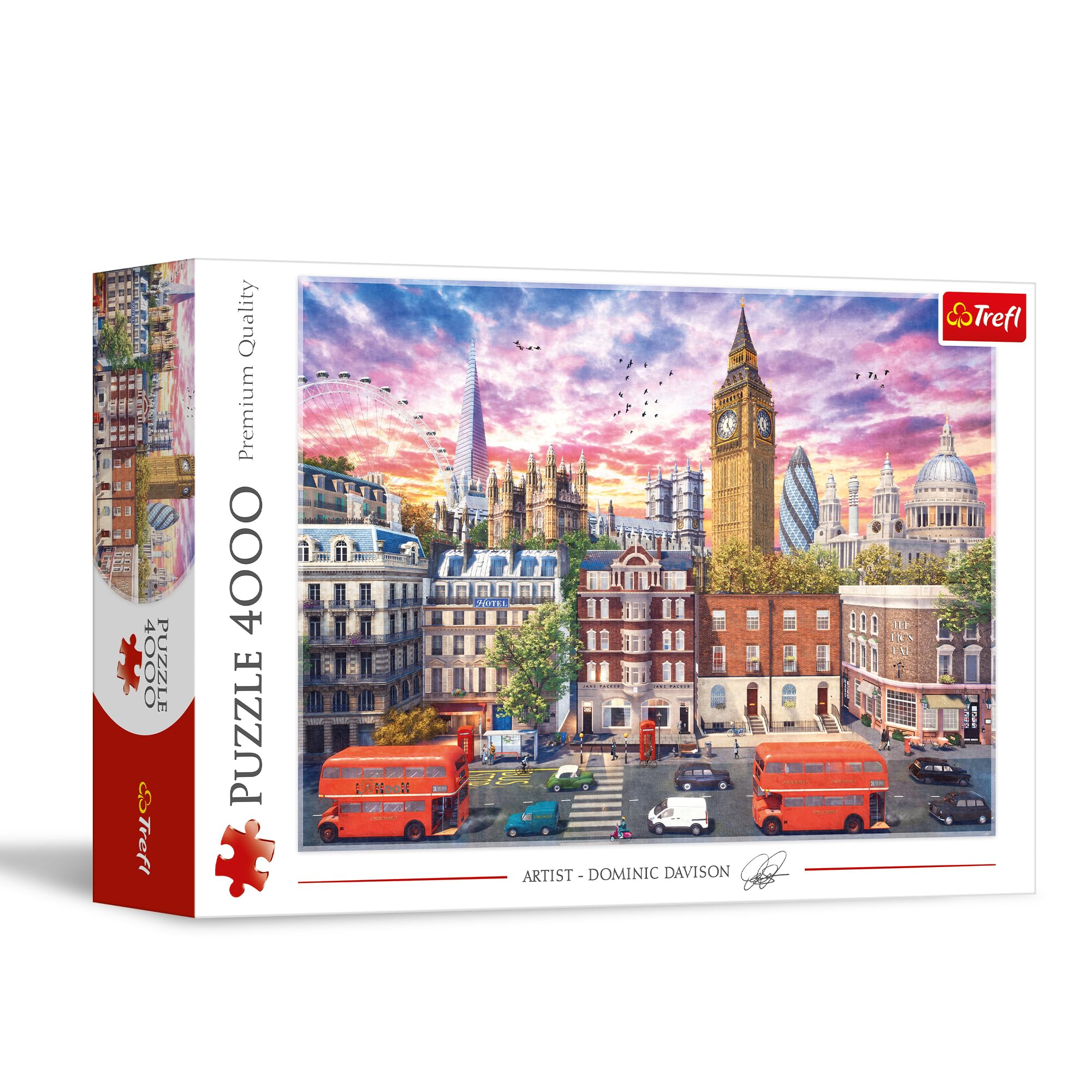 Trefl 45010 Classic Puzzles for Adults and Children from 15 Years, Multi-Coloured