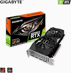 Gigabyte GeForce RTX 2060 SUPER WINDFORCE OC 8G Graphics Card, 2X Windforce Fans, 8GB 256-bit GDDR6, GV-N206SWF2OC-8GD Video Card