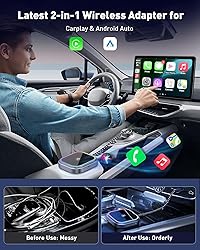 FAHREN 2-in-1 Wireless Carplay Adapter for iPhone