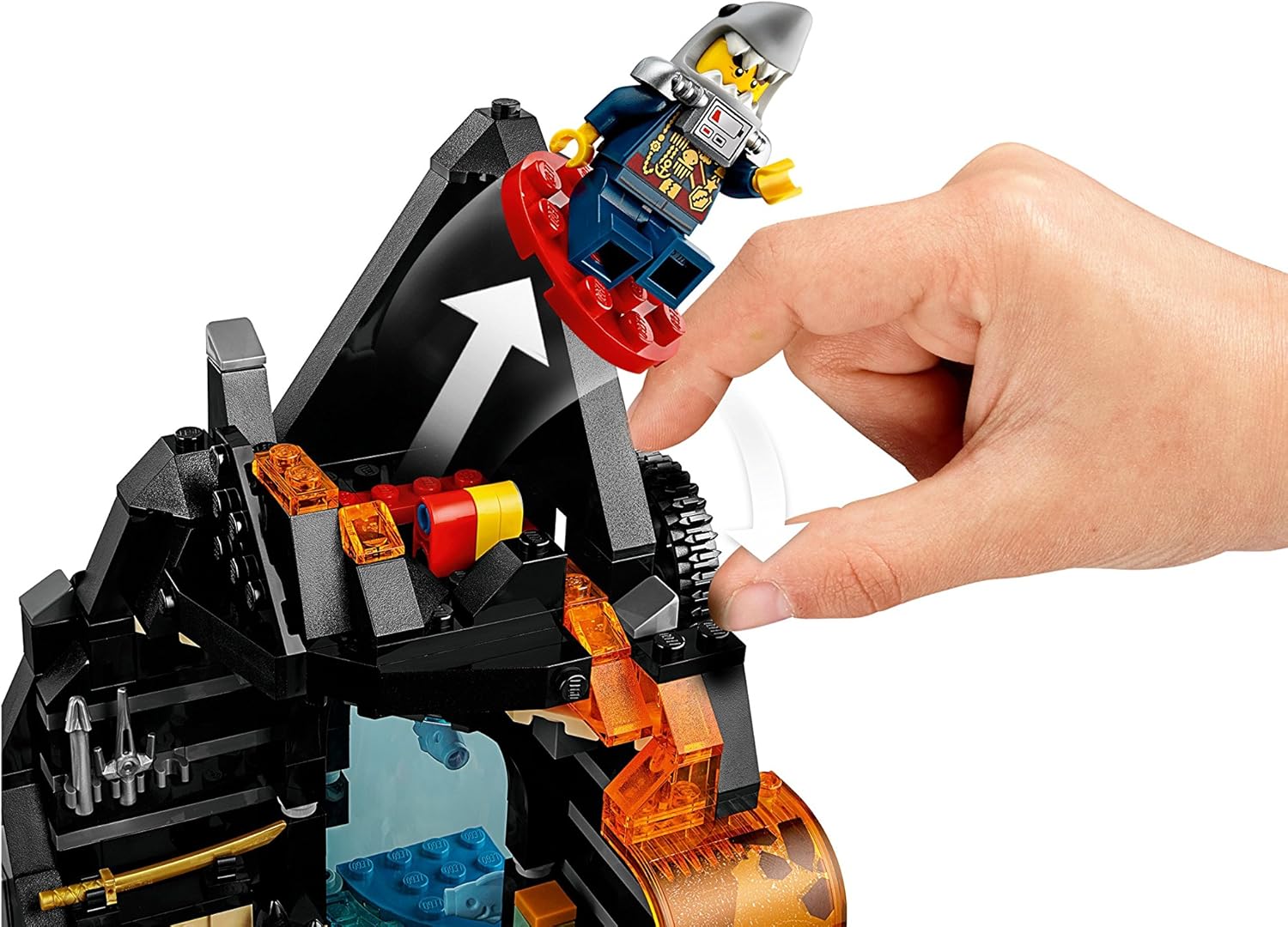 lego ninjago garmadon lair