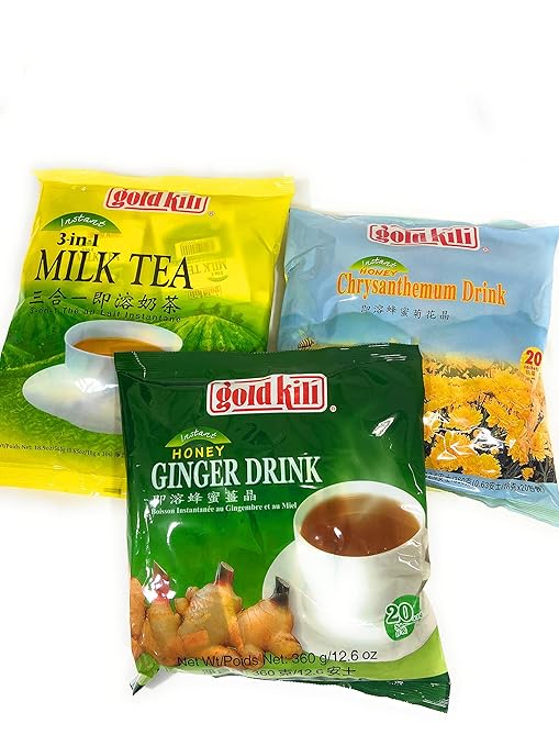 Gold Kili Instant 3in1 Milk Tea/Honey Chrysanthemum