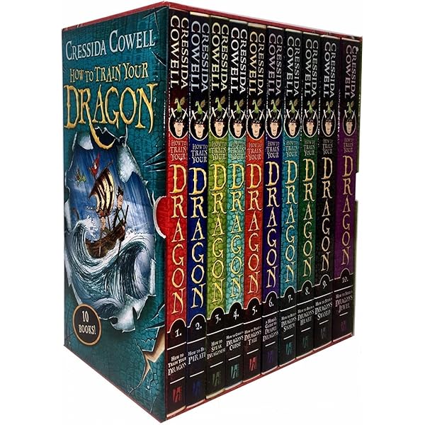 How To Train Your Dragon 12 Books Collection Set By Cressida
