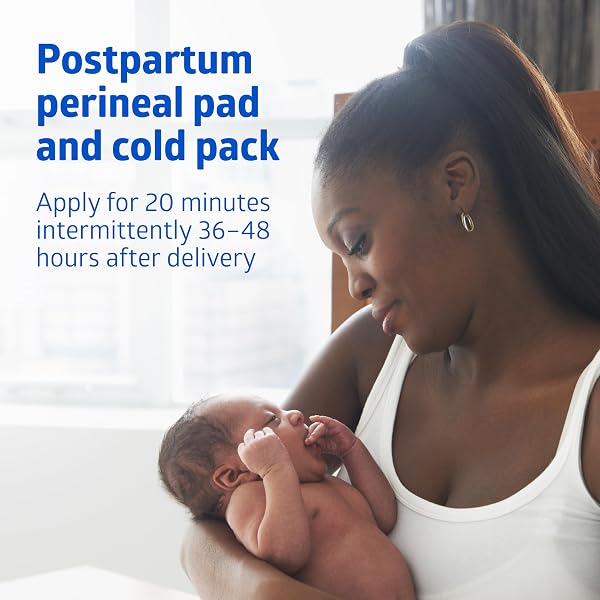 MEDLINE DELUXE PERINEAL COLD PACK WITH ADHESIVE STRIP, 4.5 INCHES X 14.25 INCHES, SOOTHES POSTPARTUM AREA, REGULAR ABSORBENCY, SINGLE USE, 1 EACH