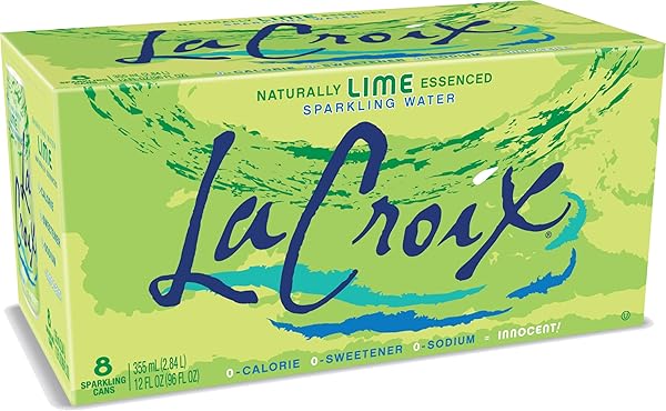 LA CROIX SPARKLING WATER, LIME, 12 FL OZ (PACK OF 8)