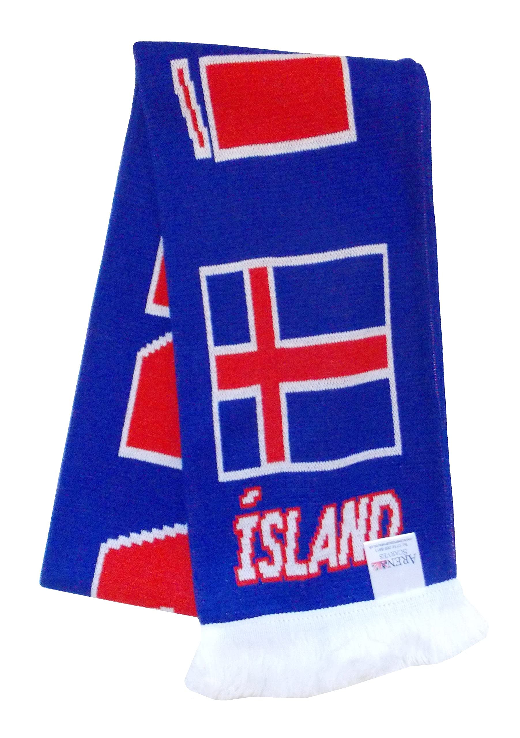 Iceland (Island) Football Scarf
