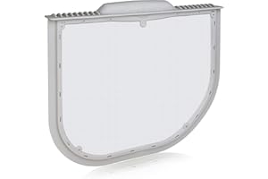 Uszily 5231EL1001C Lint Filter Replacement for LG and Kenmore Dryers, Ultra Durable Lint Screen Trap, Rim with Felt Seal, Filter Size 12.2 * 10.6 * 1.5 inch (31.1 * 27.0 * 3.8 cm)