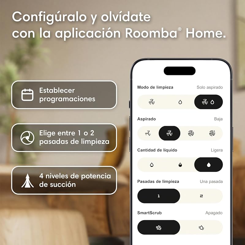 Roomba® 115 Combo Robot, Preto