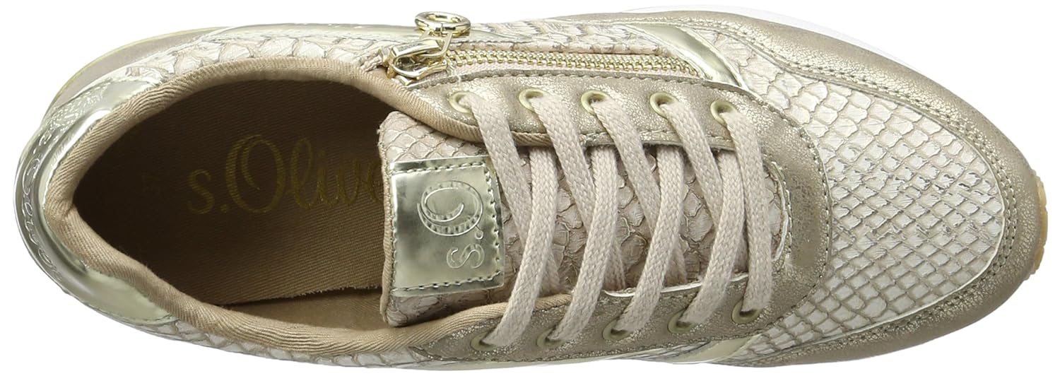 5 593), (Rose/Gold Pink Sneakers, LowTop Women’s 23655, s