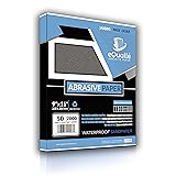 2000 Grit Sandpaper Sheets, 50-Pack, 9x11 in