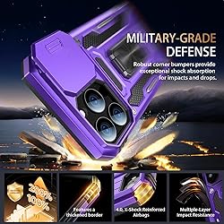 Goodon for iPhone 12 Pro Max Case with Sliding