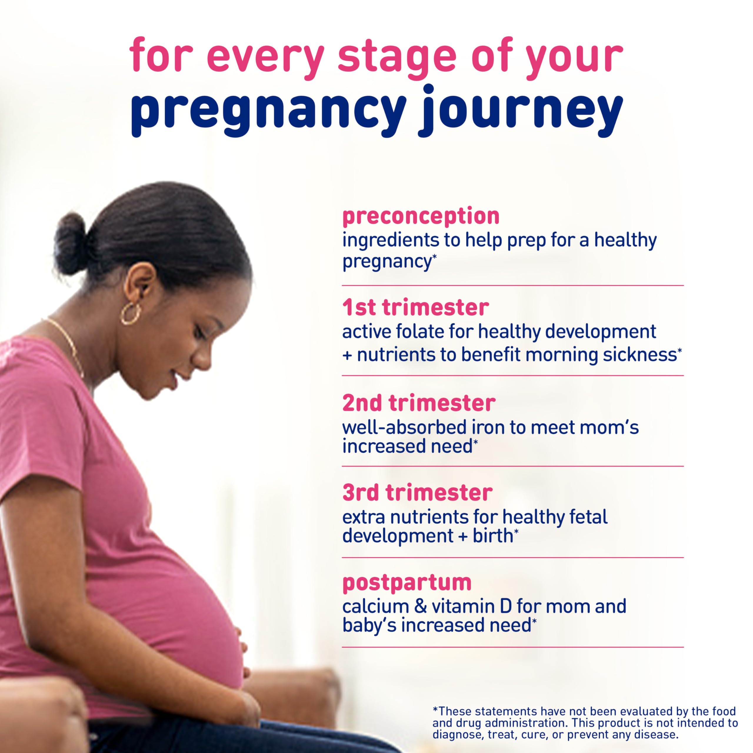 Enfamil Enfamom Prenatal Vitamin & Mineral, Supplement for Women with Calcium, Vitamin D, Vitamin C, Omega 3 DHA, 90 softgels (3 month supply)