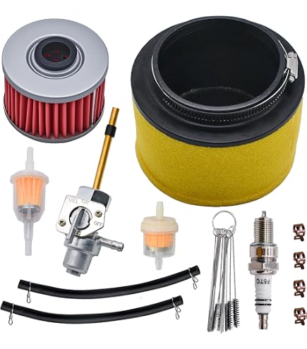 Uni Filter Luftfilter Für Honda ATC250ES Big Red (1985–1987) – Ersatzfilter NU-4115ST-AD, 2-lagiger Schaum, Made In USA