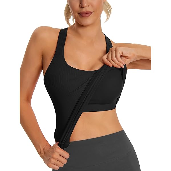Soutien-gorge De Sport TD® - Taille L - Anti-vibration - Débardeur De Yoga - Bleu - Sport