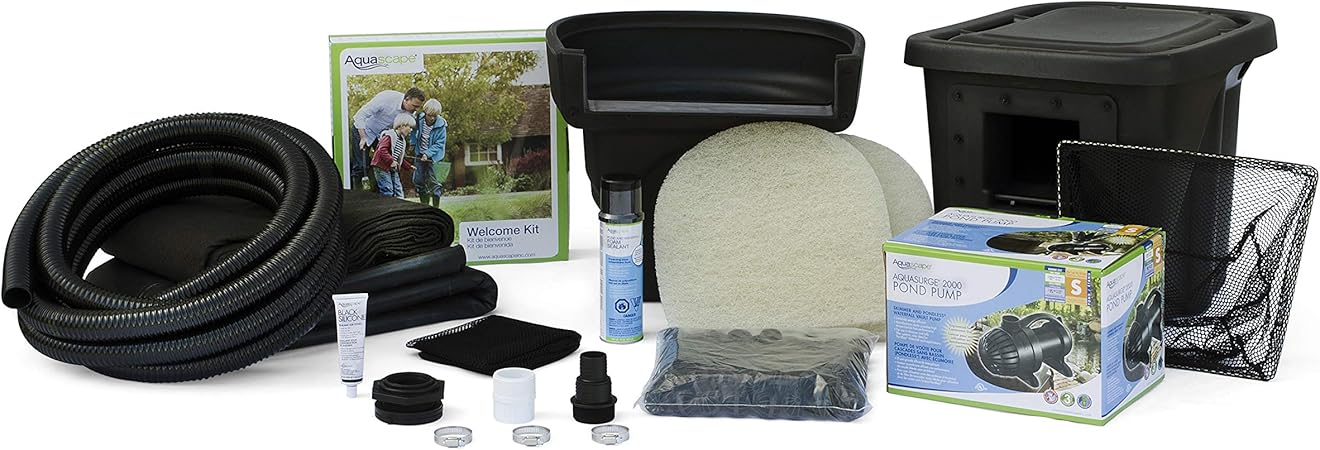 Amazon Com Aquascape 99765 Diy Ecosystem Backyard Pond Kit 8