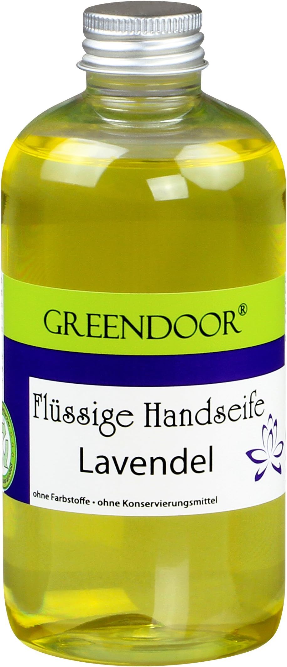Greendoor BIO Liquid Soap Refill Lavender 250ml, soap vegan, no preservatives, hand-kay Natural soap