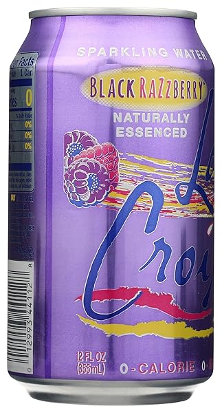 LA CROIX BLACK RAZZBERRY SPARKLING WATER SINGLE, 12 FZ