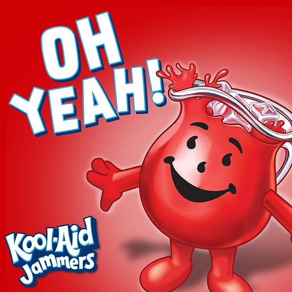 KOOL-AID JAMMERS TROPICAL PUNCH (GRAPE & CHERRY ARTIFICIALLY FLAVORED KIDS SOFT DRINK VARIETY PACK, 30 CT BOX, 6 FL OZ POUCHES)