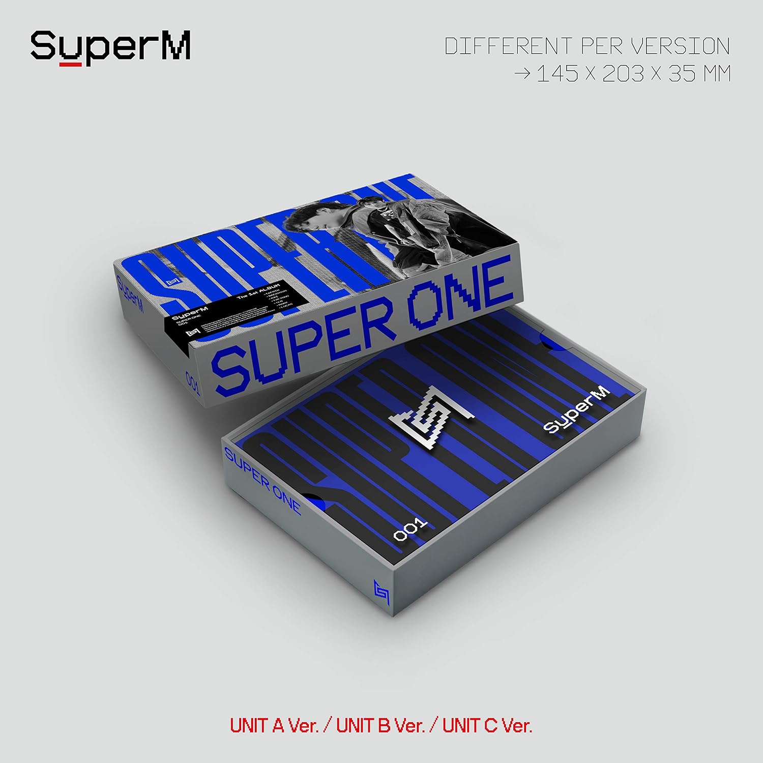SuperM The 1st Album Super One (Unit A Ver. TAEYONG & TAEMIN), Medium - Image 4