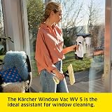 Kärcher Window Vac WV 5 Plus with Removable Battery 35 min LED Display view 2
