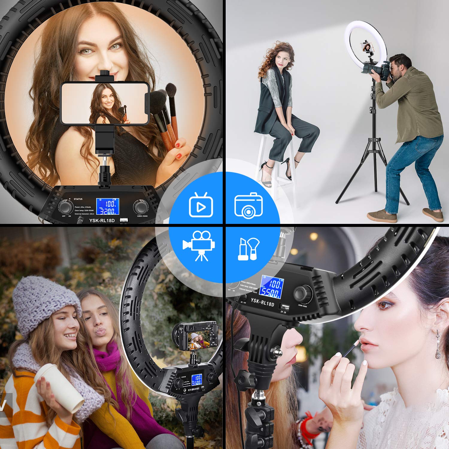 Yesker Ring Light 18
