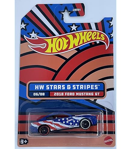 ホットウィール 2018 HW 50TH STARS AND STRIPES 2018 Hot Wheels 🇺🇸 HW STARS & STRIPES 🇺🇸 WALMART