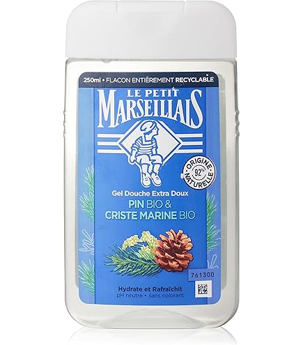 Amazon.com : Le Petit Marseillais Gel douche Extra Doux Pêche